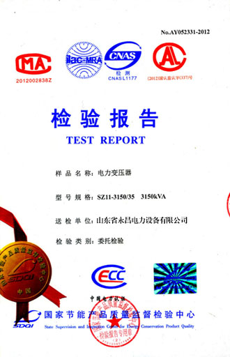常德电力变压器检测报告